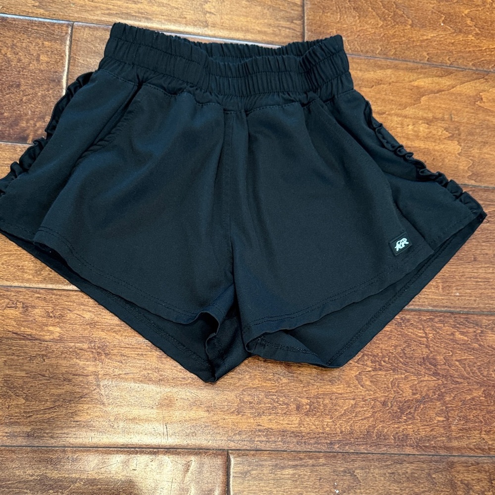 Tiger Friday Black Athletic Shorts
